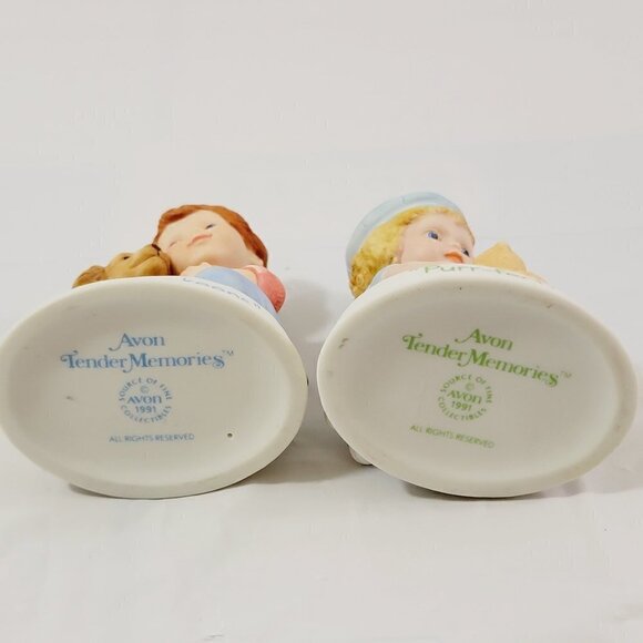 AVON Tender Memories Porcelain Dog & Cat Friends - Picture 16 of 16
